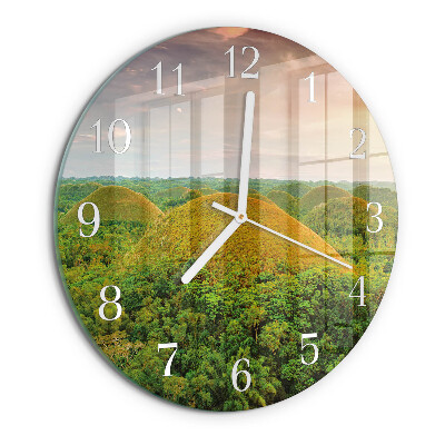 Orologio rotondo Paesaggio