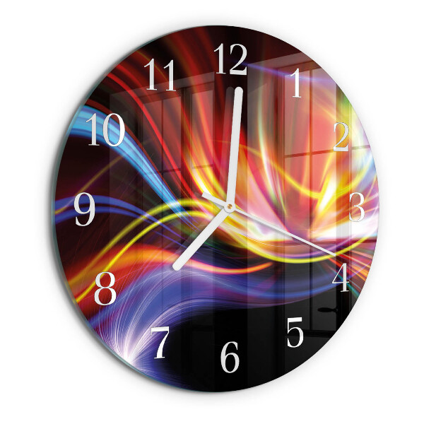Orologio rotondo Arte astratta