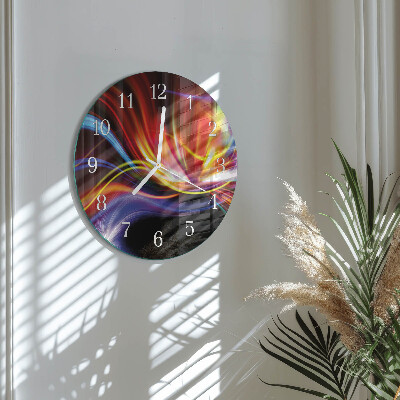 Orologio rotondo Arte astratta