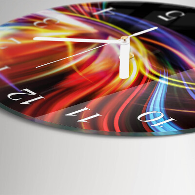 Orologio rotondo Arte astratta