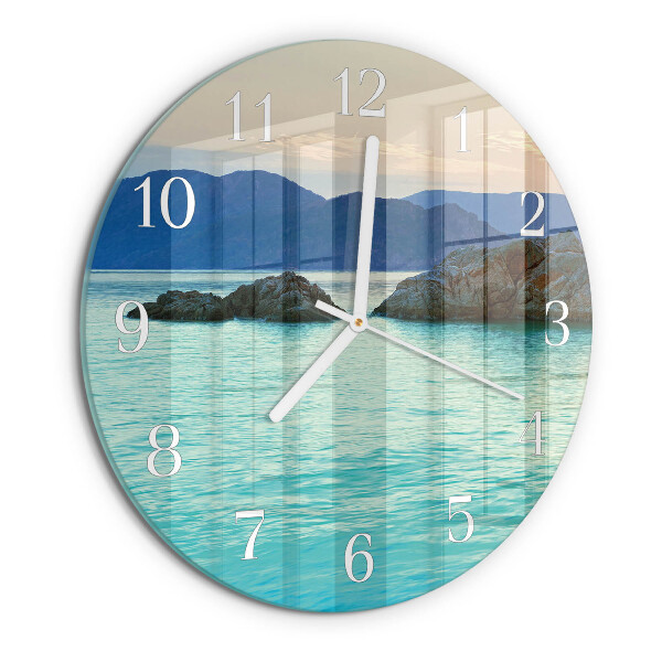 Orologio rotondo Isola marina