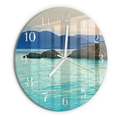 Orologio rotondo Isola marina