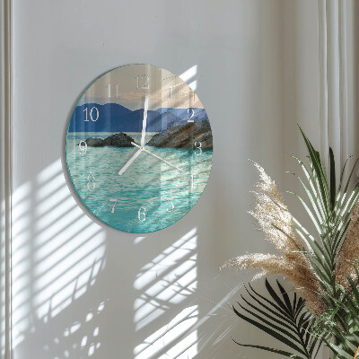 Orologio rotondo Isola marina