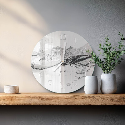 Orologio rotondo Acqua