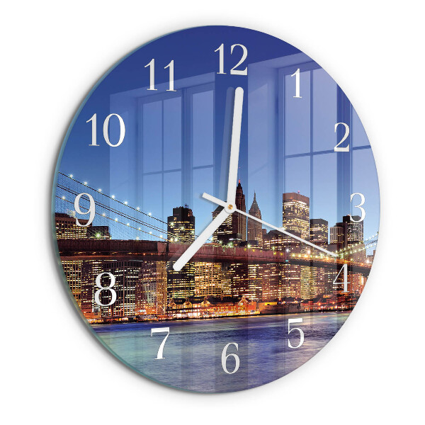 Orologio rotondo Ponte orizzontale
