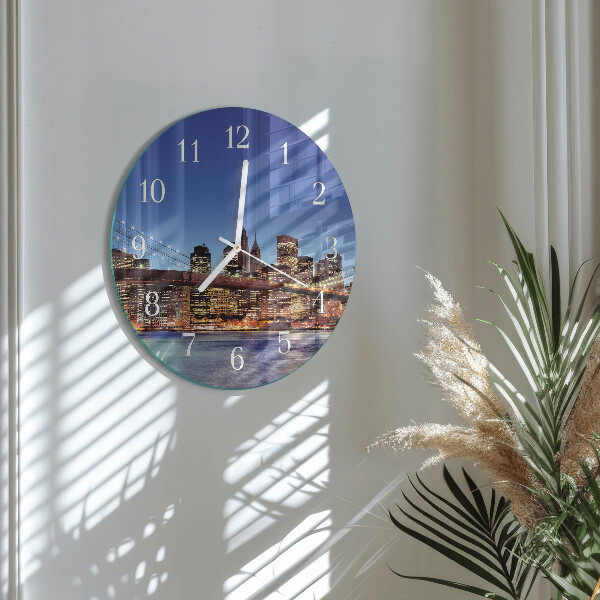 Orologio rotondo Ponte orizzontale