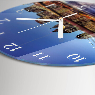 Orologio rotondo Ponte orizzontale