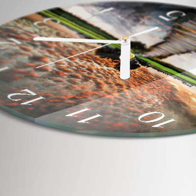Orologio rotondo Ponte di Meadow
