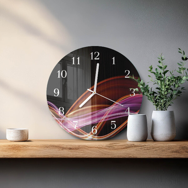 Orologio rotondo Arte astratta