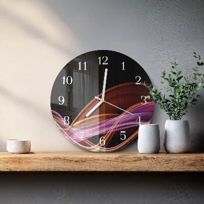Orologio rotondo Arte astratta