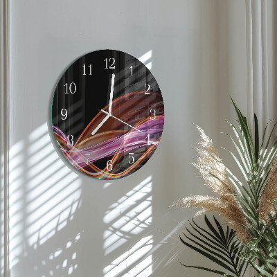 Orologio rotondo Arte astratta