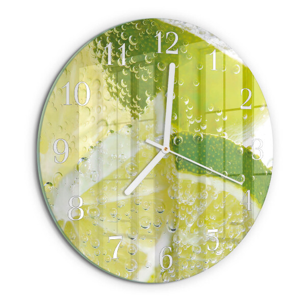 Orologio rotondo Acqua di calce