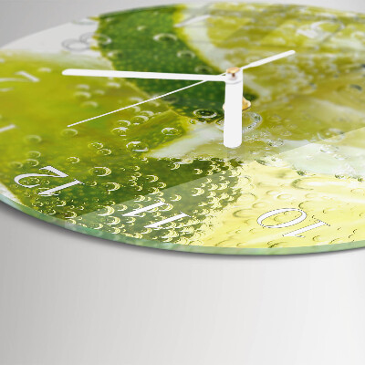 Orologio rotondo Acqua di calce