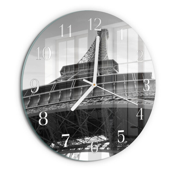 Orologio rotondo Torre Eiffel Parigi