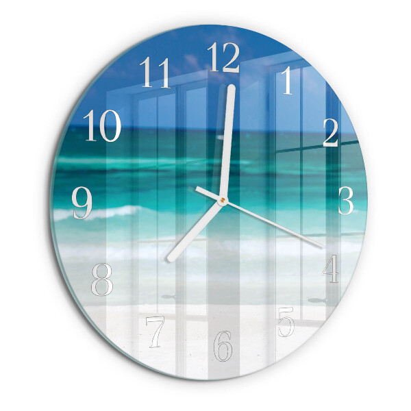 Orologio rotondo Spiaggia Mare