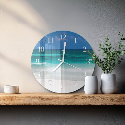 Orologio rotondo Spiaggia Mare