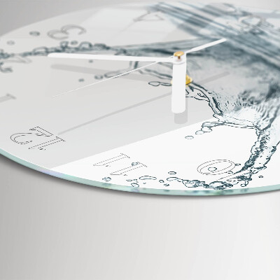 Orologio rotondo Acqua