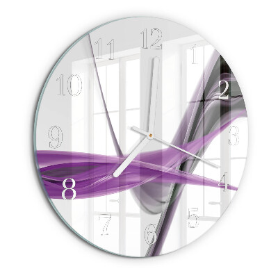 Orologio rotondo Fumo astratto