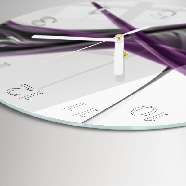 Orologio rotondo Fumo astratto