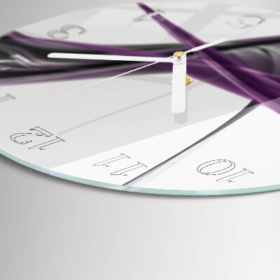 Orologio rotondo Fumo astratto