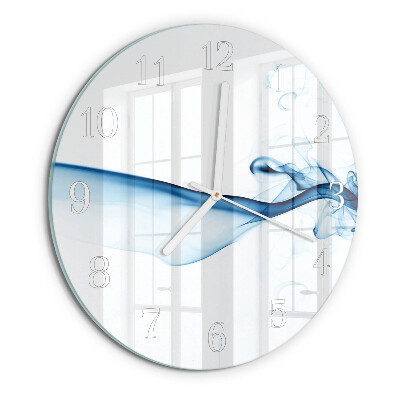 Orologio rotondo Fumo astratto