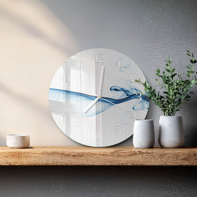 Orologio rotondo Fumo astratto