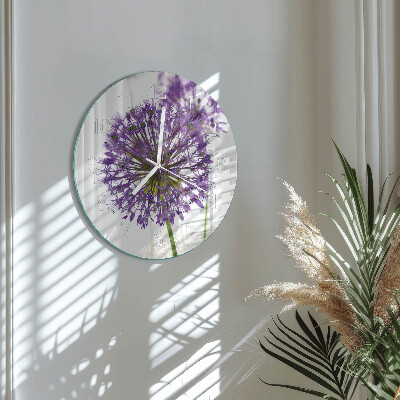 Orologio rotondo Fiore