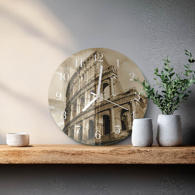Orologio rotondo Colosseo di Seppia