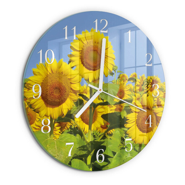 Orologio rotondo Girasoli