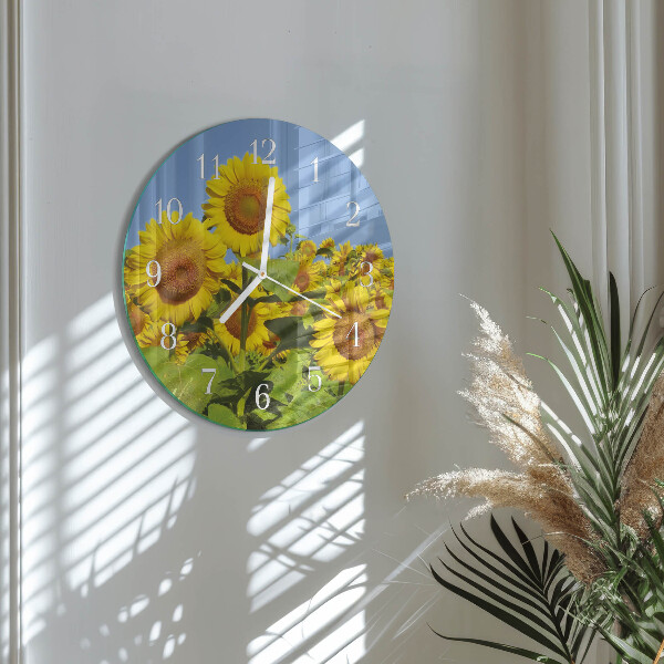 Orologio rotondo Girasoli