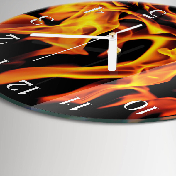 Orologio rotondo Fuoco