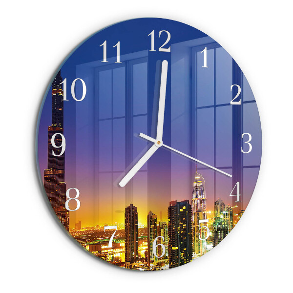 Orologio rotondo Horizon Dubai