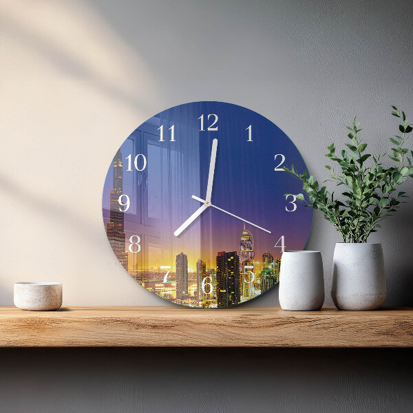 Orologio rotondo Horizon Dubai
