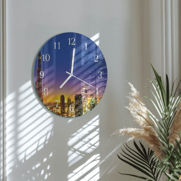 Orologio rotondo Horizon Dubai