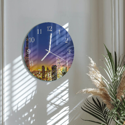 Orologio rotondo Horizon Dubai
