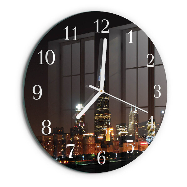 Orologio rotondo Notte dell'orizzonte