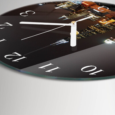 Orologio rotondo Notte dell'orizzonte