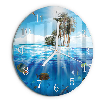 Orologio rotondo Isola dei Pesci