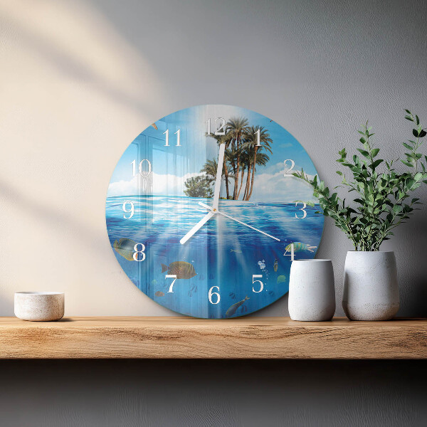 Orologio rotondo Isola dei Pesci