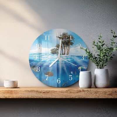 Orologio rotondo Isola dei Pesci