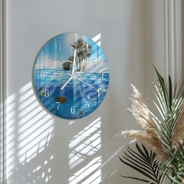 Orologio rotondo Isola dei Pesci