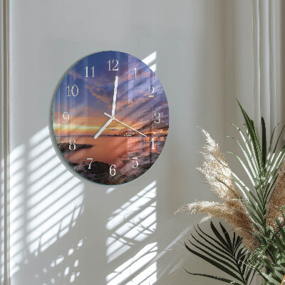 Orologio rotondo Isola marina