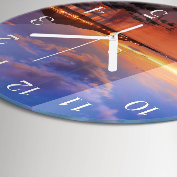 Orologio rotondo Isola marina