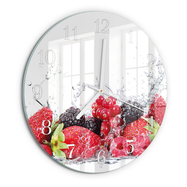 Orologio rotondo Frutta