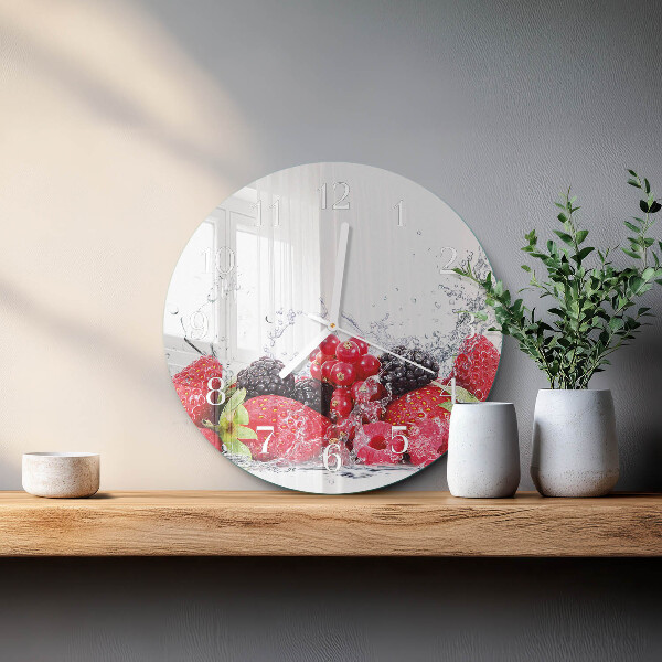 Orologio rotondo Frutta