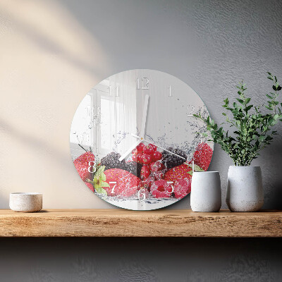 Orologio rotondo Frutta