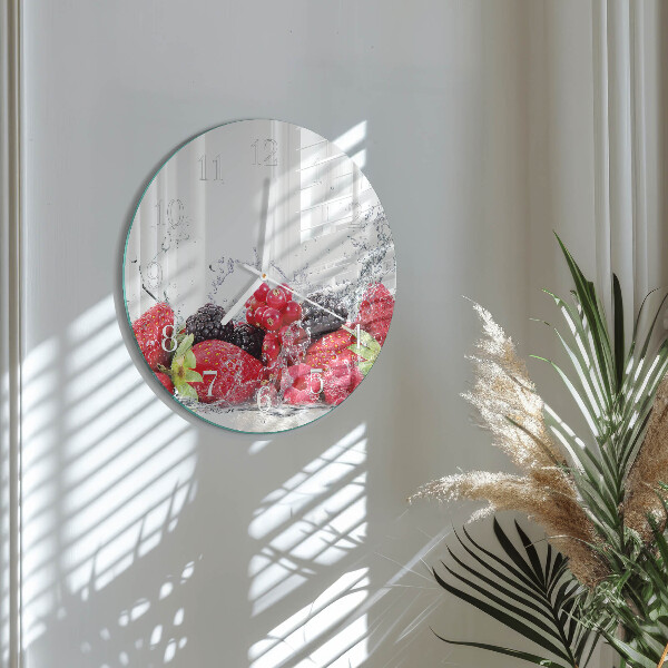 Orologio rotondo Frutta
