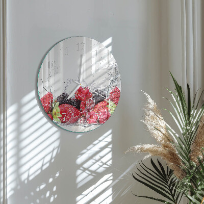 Orologio rotondo Frutta