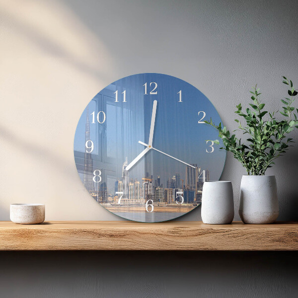 Orologio rotondo Dubai Horizon