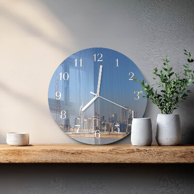 Orologio rotondo Dubai Horizon